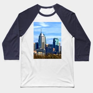 Philadelphia Pa Skyline II Baseball T-Shirt